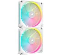 Corsair PWM iCUE LINK LX140 RGB Expansión de Ventilador Dual 140 mm Blanco