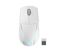 Corsair Ratón inalámbrico RGB Ligero para Juegos M75-26.000 dpi - Botones Laterales Intercambiables - Compatible con iCUE - PC - Blanco