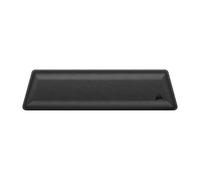 Corsair Reposamuñecas Acolchado de Doble Capa - Mini - Lujosa Espuma con Memoria - Gel Refrigerante - Recubrimiento Antimicrobiano - Costura Duradera Antidesgaste - Negro