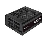 Corsair RM1000 x 80 PLUS Gold Fuente de Alimentación 1000 Vatios ATX Totalmente Modular (Ventilador con Levitación Magnética de 135 mm, Condensadores Japoneses, Amplia Compatibilidad) EU, Negro