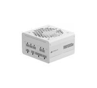 CORSAIR RM1000e (2025) Fuente de Alimentación ATX Totalmente Modular de Bajo Ruido con Cable 12V-2x6 - Compatible con ATX 3.1 y PCIe 5.1, Eficiencia Cybenetics Gold, Condensadores a 105°C - Blanco