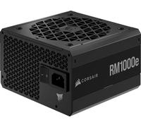 Corsair RM1000e Fuente de alimentación ATX Totalmente Modular de bajo Ruido (Conectores duales EPS12V, condensadores Clasificados 105 °C, eficiencia 80 Plus Gold, Soporte Moderno en Espera) Negro,