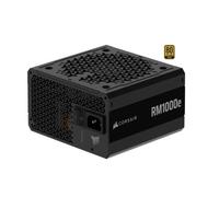 CORSAIR RM1000e (2025) Fuente de alimentación ATX Totalmente Modular de bajo Ruido con Cable de 12V-2x6 - Compatible con ATX 3.1 y PCIe 5.1, eficiencia Cybenetics Gold, condensadores a 105°C - Negro