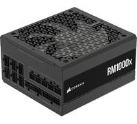 Corsair RM1000x Fuente de Alimentación ATX Totalmente Modular de Bajo Ruido - Compatible con ATX 3.1 - Compatible con PCIe 5.1 ybenetics Gold - Conector 12V-2x6 Nativo - Negro