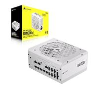 CORSAIR RM1000x Shift - Fuente de alimentación ATX Totalmente Modular - 80 Plus Gold - ATX 3.1 - PCIe 5.1 - Zero RPM - Interfaz Lateral Modular - Blanco