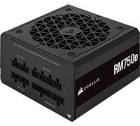Corsair RM750e (2023) Fuente de Alimentación ATX Totalmente Modular de Bajo Ruido - Compatible Con ATX 3.1 y PCIe 5.1 - Eficiencia 80 PLUS Gold - Soporte Para Modo de Espera Moderno - Negro