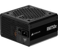 Corsair RM750e (2025) Fuente de alimentación ATX Totalmente Modular con Cable 12V-2x6 Compatible con ATX 3.1 y PCIe 5.1, Cybenetics Gold lasificación de condensadores
