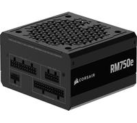 Corsair RM750e (2025) Fuente de alimentación ATX Totalmente Modular de bajo Ruido con Cable de 12V-2x6 - Compatible con ATX 3.1 y PCIe 5.1, eficiencia Cybenetics Gold, condensadores a 105°C - Negro