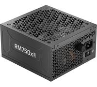 CORSAIR RM750x Shift (2025) Fuente de Alimentación ATX Totalmente Modular - Interfaz Lateral Modular, 12V-2x6, ATX 3.1 y PCIe 5.1, Condensadores de 105°C, Cybenetics Gold - Negro