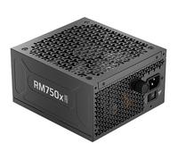CORSAIR RM750x Shift (2025) Fuente de Alimentación ATX Totalmente Modular - Interfaz Lateral Modular, 12V-2x6, ATX 3.1 y PCIe 5.1, Condensadores de 105°C, Cybenetics Gold - Negro