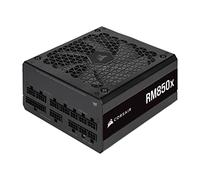 Corsair RM850 x 80 PLUS Gold Fuente de Alimentación 850 Vatios ATX Totalmente Modular (Ventilador con Levitación Magnética de 135 mm, Condensadores Japoneses, Amplia Compatibilidad) EU, Negro