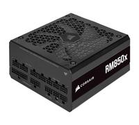 Corsair RM850x 80 Plus Gold Fuente de alimentación ATX Totalmente Modular de 850 W (Ventilador de levitación magnética de 135 mm, Amplia compatibilidad, condensadores japoneses fiables, Despertador e