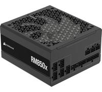 Corsair RM850x ATX 3.1 PCIe 5.1 Ready - Fuente de alimentación Totalmente Modular de 850 W, bajo Ruido ybenetics Gold, Conector Nativo 12V-2x6, Color Negro
