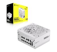 CORSAIR RM850x SHIFT - Fuente de alimentación ATX totalmente modular - 80 PLUS Gold - ATX 3.1 - PCIe 5.1 - Zero RPM - Interfaz lateral modular - Blanco