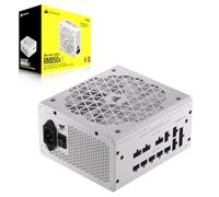 CORSAIR RM850x Shift Fuente de Alimentación ATX Totalmente Modular - Interfaz Lateral Modular - Compatible con ATX 3.1 y PCIe 5.1 - Modo Ventilador a Cero RPM - Eficiencia 80 Plus Gold - Blanco