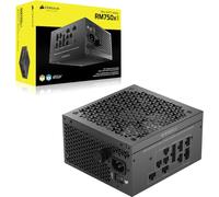 CORSAIR RM750x Shift (2025) Fuente de Alimentación ATX Totalmente Modular - Interfaz Lateral Modular, 12V-2x6, ATX 3.1 y PCIe 5.1, Condensadores de 105°C, Cybenetics Gold - Negro
