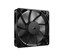 CORSAIR RS120 120 mm PWM Ventilador - Conexión en Cadena - Bajo Nivel de Ruido - Rodamiento de Cúpula Magnética - Paquete Sencillo - Negro