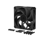 CORSAIR RS120 MAX 120 mm PWM Ventilador Grueso - Alta Presión Estática - Fabricación en Polímero de Cristal Líquido - Paquete Individual - Negro
