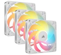 Corsair RS120-R ARGB Pack 3 Ventiladores de Flujo Inverso 120mm PWM Blanco