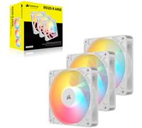 Corsair RS120-R ARGB Reverse 120mm Triple Pack Blanco