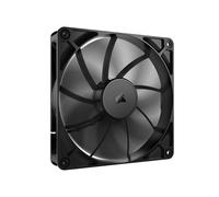 CORSAIR RS140 140 mm PWM Ventilador - Conexión en Cadena - Bajo Nivel de Ruido - Rodamiento de Cúpula Magnética - Paquete Sencillo - Negro