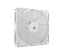 Corsair RS140 140 mm PWM Ventilador - Conexión en Cadena - Bajo Nivel de Ruido - Rodamiento de Cúpula Magnética - Paquete Sencillo - Blanco