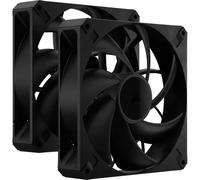 Corsair RS140 MAX PWM Dual Pack Ventilador Suplementario 140mm Negro