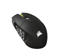 Corsair Scimitar Elite Wireless SE MMO Ratón para Juegos - Gunmetal | 33,000 DPI, 16 Botones Programables, Key Slider Ajustable, Elgato Virtual Stream Deck, 1.000Hz, PC, PS5, PS4, Xbox, Mac
