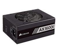 Corsair Serie AXi, AX1600i, 1600 vatios, 80+ certificado de titanio, totalmente modular - Fuente de alimentación digital (CP-9020087-NA)
