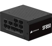 Corsair SF850 (2024) Fuente de alimentación ATX Totalmente Modular de bajo Ruido 80 Plus Platinum - Compatible con ATX 3.1 - Listo para PCIe 5.1 - Soporte SFX-a ATX Incluido - Negro