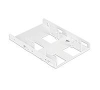 Corsair Soporte de Montaje de Doble SSD (Adaptador de 3.5" para Instalar SSD de 2.5", Instalación Sencilla) Blanco
