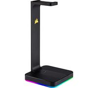 Corsair ST100 RGB Premium Interior Negro - Soporte (Auriculares, Interior, Negro, Respaldo)