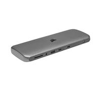 Corsair TBT200 Docking Station Thunderbolt 4 - Suministro de energía de hasta 96 W - 4 Puertos Thunderbolt 4 - Utilidad Thunderbolt Dock - 4 Puertos USB Type-A - Puerto USB Type-C