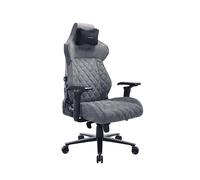 Corsair TC500 Luxe Silla para Juegos - Tejido Transpirable Premium - Asientos Anchos - Reposabrazos Ajustables en 5 Direcciones - Soporte Lumbar Ajustable - Reclinable 90-160° - Gris