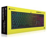 Corsair Teclado mecánico para Juegos K60 RGB Pro SE - Teclados mecánicos Cherry - Marco de Aluminio Duradero - Retroiluminación RGB Personalizable por Clave - Teclas PBT DoubleShot - Reposamanos