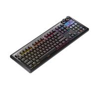 Corsair Teclado para Juegos con Cable mecánico Galleon 100 SD RGB - QWERTY UK, Elgato Stream Deck Integrado, prelubricado MLX Pulse Thocky Interruptores de Doble Disparo PBT Intercambiables en