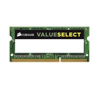 Corsair Value Select SODIMM 4GB (1x4GB) DDR3 hasta 1600MHz C11 Memoria para Portátiles/Notebooks - Negro