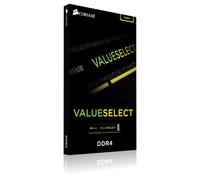 ValueSelect 8GB, DDR4, 2400MHz módulo de memoria 1 x 8 GB, Memoria RAM DDR4, 2400MHz, 8 GB, 1 x 8 GB, DDR4, 2400 MHz, 288-pin DIMM, Negro
