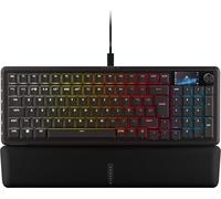 Corsair Vanguard 96 Teclado Mecánico con Cable para Juegos- Formato 96%, Interruptor Lineal de Plasma MLX, 8000Hz, Pantalla LCD, Virtual Stream Deck, Botones G, Flashtap SOCD, QWERTY ES - Negro