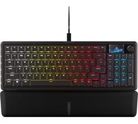 CORSAIR Vanguard 96 - Teclado mecánico para videojuegos con cable | QWERTY US, 96% de diseño, interruptores lineales de plasma MLX, consultas de 8000 Hz, pantalla LCD, cubierta de transmisión