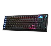 Corsair Vanguard Air 99 - Teclado óptico mecánico inalámbrico RGB de Perfil bajo, QWERTY UK, distribución del 99%, interruptores OPX, 8000 Hz, Hyper-Polling, Stream Deck Integration, Flashtap SOCD