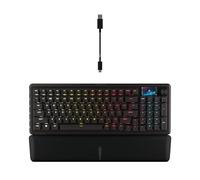 Corsair Vanguard Pro 96 - Teclado para Juegos Efecto Hall, Factor de Forma del 96%, Pantalla LCD, integración Elgato Stream Deck, sondeo de 8000 Hz. MGX Hyperdrive - Negro