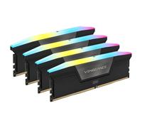 Corsair Vengeance RGB DDR5 64GB (4x16GB) 6600MHz C32 Optimizada para Intel Memoria (Iluminación Dinámica RGB de Diez Zonas, Regulación de Voltaje a Bordo, Perfiles XMP 3.0 Personalizados) Negro