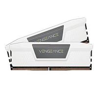 Corsair VENGEANCE DDR5 64 GB (2x32 GB) 5200Mhz C40 Memoria per Desktop (Regulación de Voltaje a Bordo, perfiles XMP 3.0 Personalizados, Factor de Forma Compacto, Optimizadas para Intel) Blanco