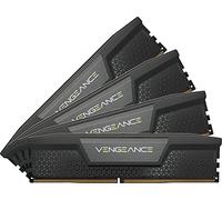 Corsair Vengeance DDR5 64GB (4x16GB) 6200MHz C32 Optimizada para Intel Memoria (Regulación de Voltaje a Bordo, Perfiles XMP 3.0 Personalizados, Formato Compacto, Disipador de Calor de Aluminio) Negro