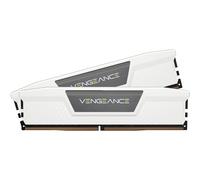 CORSAIR Vengeance DDR5 RAM 64GB (2x32GB) 6000MHz CL30-36-36-76 1.4V AMD Expo & Intel XMP Memoria de Ordenador de Sobremesa - Blanco (CMK64GX5M2B6000Z30W)