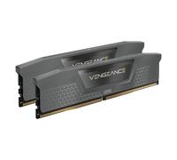 CORSAIR VENGEANCE DDR5 64GB (2x32GB) DDR5 5200MHz CL40 AMD EXPO Intel XMP iCUE Memoria de Ordenador Compatible - Gris (CMK64GX5M2B5200Z40)