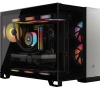 Corsair Vengeance i5100 Gaming PC - CPU Intel Core i9-14900KF refrigerada por líquido - GPU NVIDIA GeForce RTX 5080 - Memoria Dominator Titanium RGB DDR5 de 32 GB - SSD M.2 de 2 TB - Negro