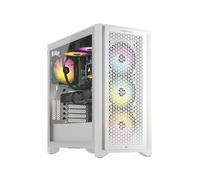 Corsair Vengeance i7500 Series Gaming PC - CPU Intel Core i7 14700KF refrigerada por líquido - NVIDIA GeForce RTX 4070 Ti Super GPU - Memoria Vengeance RGB DDR5 de 32 GB - SSD M.2 de 1 TB - Blanco