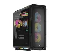 Corsair Vengeance i8200 Gaming PC - CPU Intel® Core™ i9 14900KF refrigerada por líquido - GPU NVIDIA GeForce RTX 5080 - Memoria Dominator Titanium RGB DDR5 de 64 GB - SSD M.2 de 2 TB + 2 TB - Negro